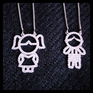 Children charm necklace